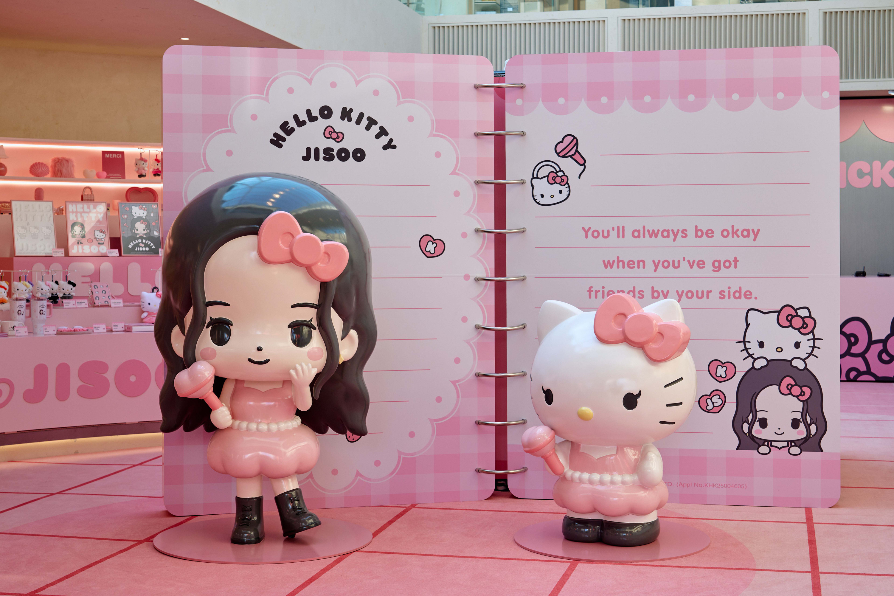 HELLO KITTY X JISOO POP-UP STORE